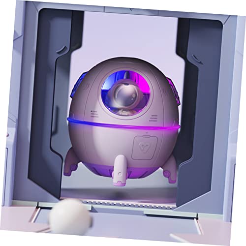 Humidificateur de vaisseau spatial brume fraîche veilleuse colorée bébé bébé