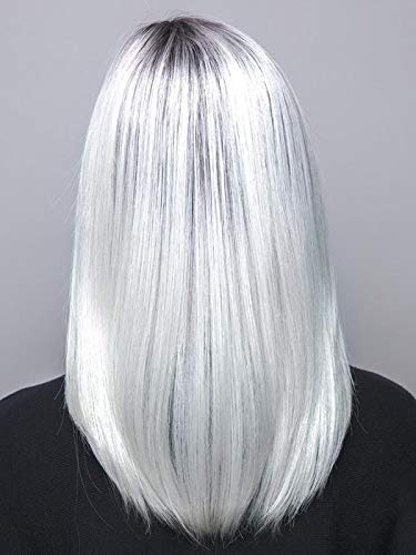 Dakota Wig Color Spring Honey Rooted - Noriko Wigs 14" Long Sleek Razored Layers Side Swept Fringe Lace Front Synthetic Avg cap Bundle MaxWigs Hairloss Booklet