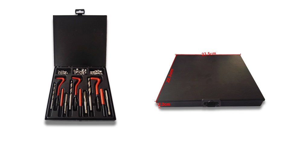 DelisertThread Repair Kit 88 Pieces for Automotive Threads