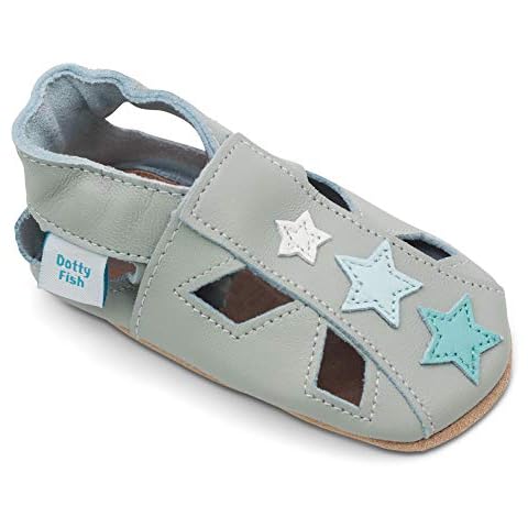 Chaussures bébé en cuir Dotty Fish Cover