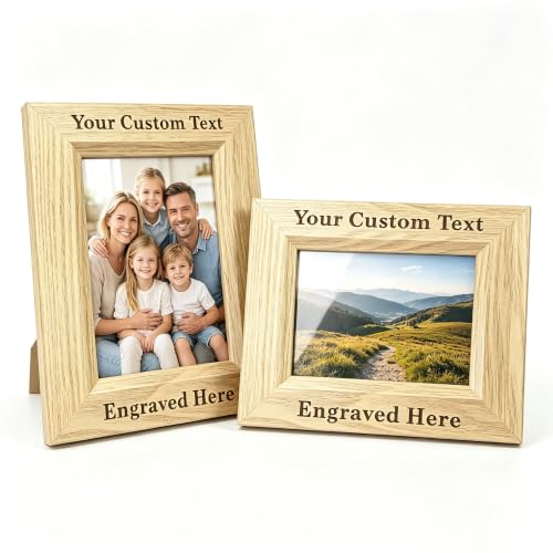 Personalized Wood Picture Frame