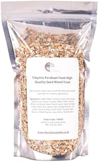 Parrot Essentials Tidymix Manifuctured Premium Quality Parakeet Diet Seed Blend (1.15 kg) - Parrot Food - For Small Birds