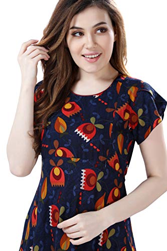 Image of AV2 Women's Viscose Regular Fit Maternity Maternity Wear Dress