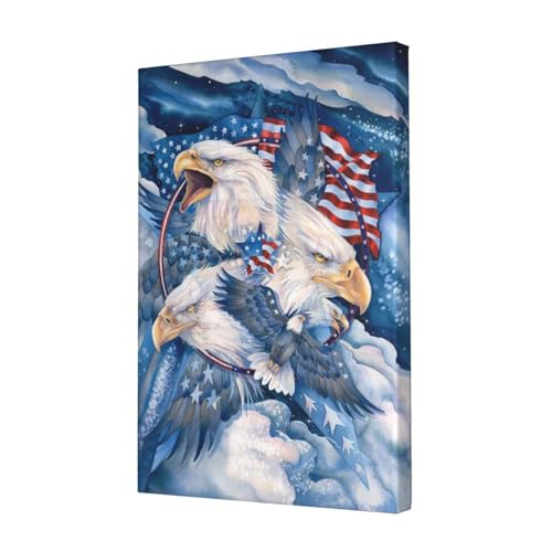 Impression sur toile de qualite superieure motif aigle