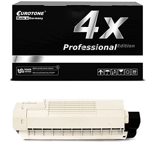 Cartouches OKI ES6410DN EuroPro à haute densité de noir pour textes nets