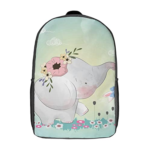 Cartable enfant 17 pouces avec imprimé animal en 3D pour garçon et fille