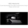 ASUS ROG Thor 1000W Platinum II Fully Modular Power Supply with 1000W, 80+ Platinum, ROG Heatsinks, 135mm Fan, 0dB Mode, OLED Display, Aura Sync