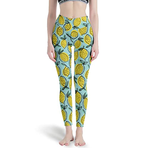 Caixiabeauty Citron Pantalon de yoga Cover