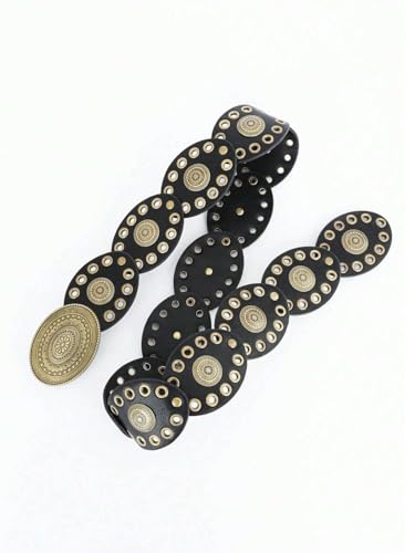 Ceintures occidentales pour femmes boho concho belt chunky - 5