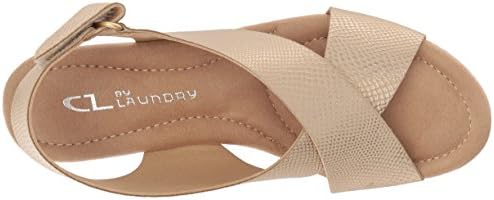 CL by Chinese Laundry Women's Dream Girl Wedge Sandal, Gold Snake, 9.5 M US | Image 4