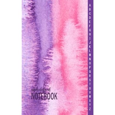 Alphabetical Notebook