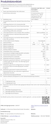 LG GC5400WH Autonome 300L A+ Blanc réfrigérateur-congélateur - Réfrigérateurs-congélateurs (300 L, SN-T, 41 dB, 9 kg/24h, A+, Blanc)