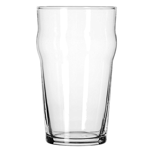 Libbey Glassware 14801HT English Pub Glass, Heat-Treated, 20 oz. (Pack of 36)
