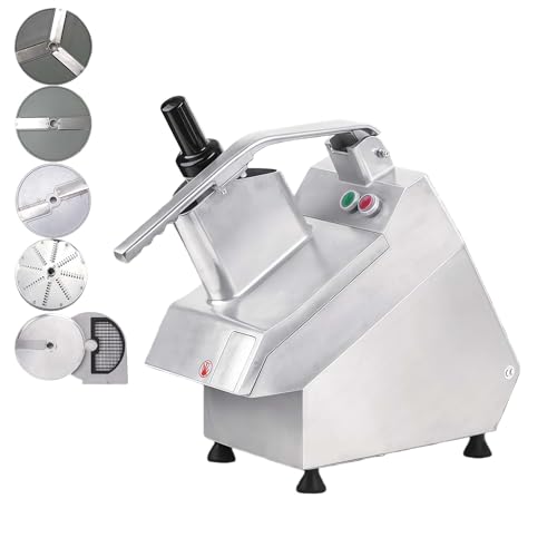 Cortadora comercial multifuncional de vegetales 550W