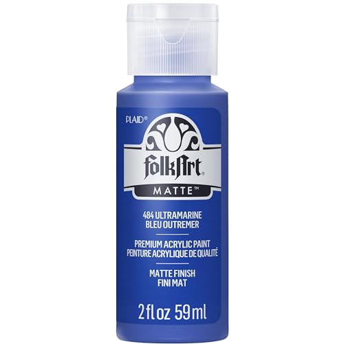 Image of FolkArt Acrylic Paint in Assorted Colors (2 oz), 484, Brilliant Ultramarine