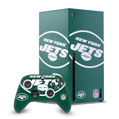 Autocollant Xbox Series X NFL New York Jets pour transformer l'ambiance de votre salon