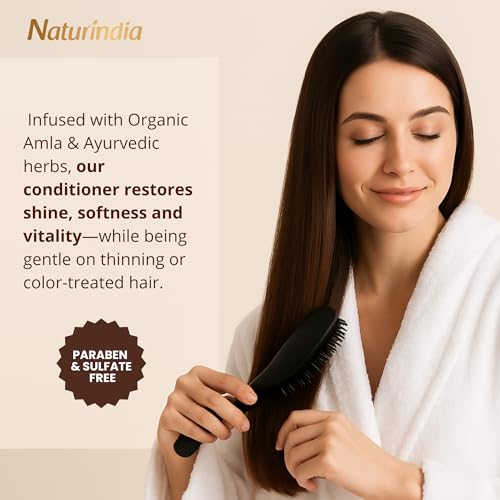 Deep Conditioner for Damage Dry Hair Ayurvedic treatment Organic with ALOE SHIKAKAI and AMLA plants For Women - Image 6