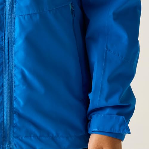 Chaqueta impermeable niños transpirable Regatta con capucha 5