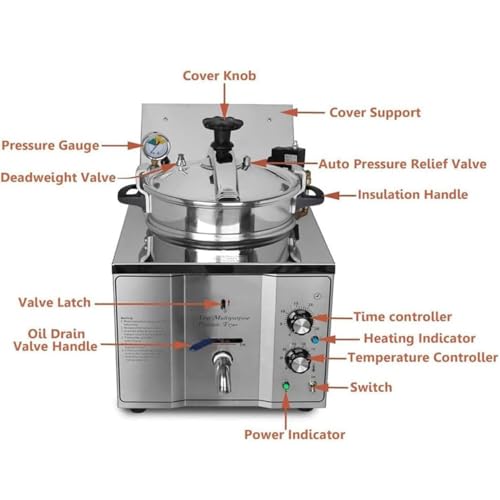 Qiokoith 16L Fryer Review (2025): Commercial Quality & Fast Cooking 3 Performance of the Qiokoith Fryer