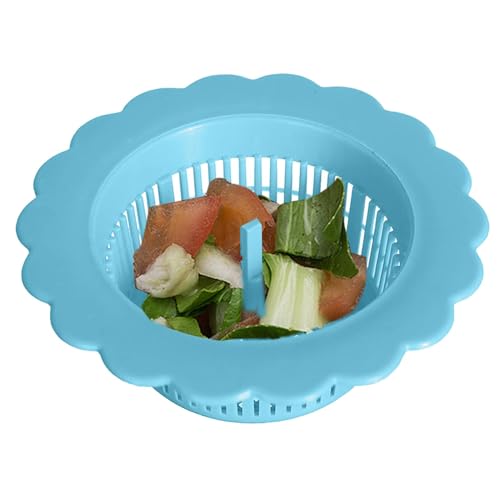 Scarico del Lavello Crepine - Filtro del Lavello, Coperchio della Doccia della Tomba dei Capelli con Manico | Protezione Draid per Foro del Lavello, per Bagno e Cucina, Cappello di Presa dei Capelli