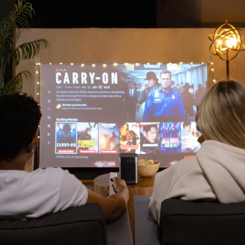 Image of XGIMI Original Accessory - 70 inch Foldable Outdoor Projector Screen, 60-Second Setup, Waterproof Aluminum Frame, Wrinkle-Free Fabric, for Camping, Backyard & Travel, Compatible with MoGo & Horizon Series
