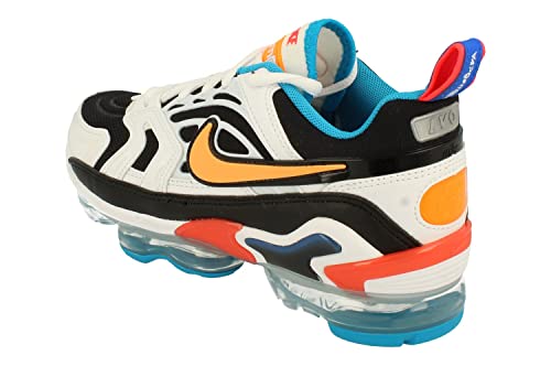Nike Womens Air Vapormax EVO Running Trainers DC9992 Sneakers Shoes (UK 4.5 US 7 EU 38, Black Bright Citrus White 002)