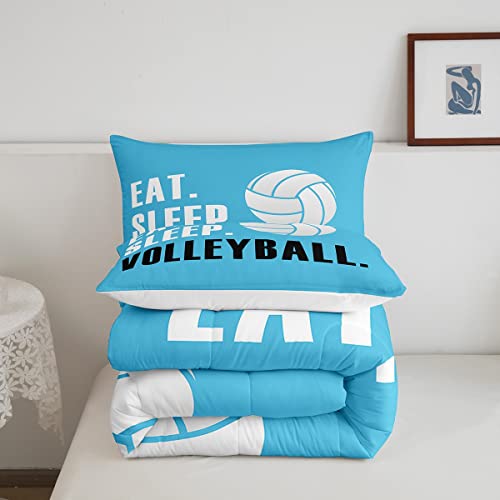 Image of Feelyou Volleyball Bedding Set King Size 3Pcs for Boys Girls Women Men