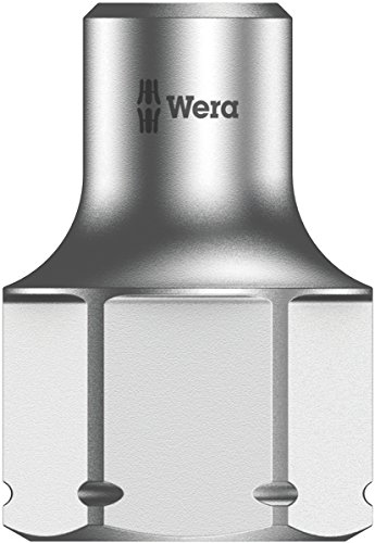 Wera 05003666001 8790 4.5 mm x 1/4-Inch Drive FA Zyklop Shallow Socket, Multi-colour