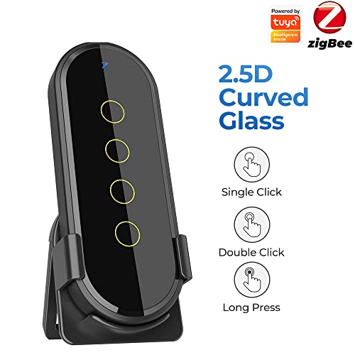 Domary Tuya Wifi Zigbee Cena Sem Fio Inteligente Interruptor Tocante Luz de Casa Controle Remoto 2.5