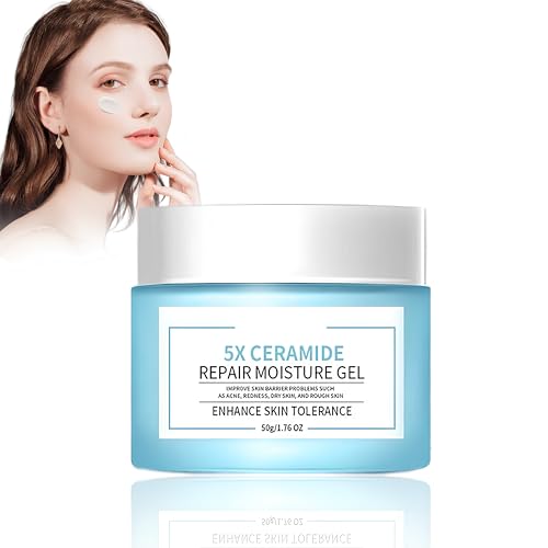 50ml Crema Hidratante Facial, Hidrata y Restaura la Barrera de la Piel, Hidratante Antiarrugas y Reafirmante, Hidratación Intensa, No Grasa