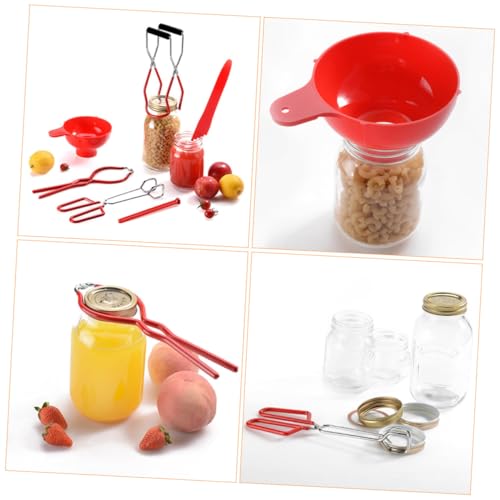 SMASOLO 果実ジャム作りにな点缶詰キット 磁気蓋リフター付き 軽量コンパクトで使いやすい果実保存用ツール