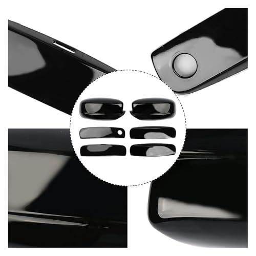 Capuchon rétroviseur gauche pour Dodge Charger 2011-2020 noir brillant - 3
