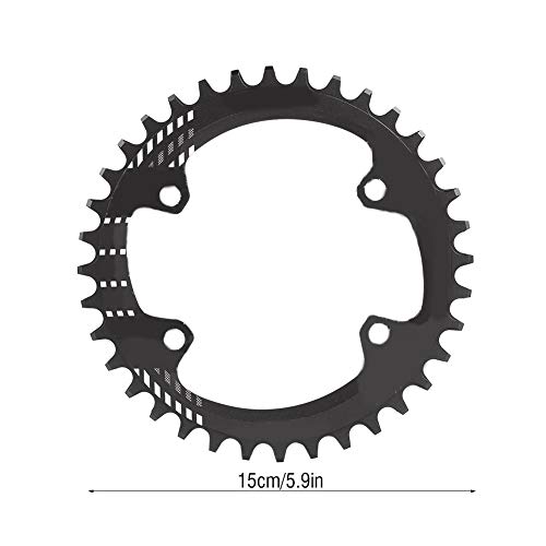 VGEBY Bike Chainring, Aluminum Alloy Narrow Wide Single Chain Ring for Shimano M6000 M7000 M8000(Black 36T) - Image 4