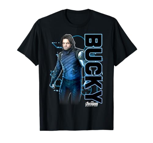 Marvel Avengers Infinity War Bucky Tech Graphic T-Shirt T-Shirt