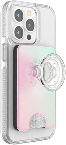 Miniatura 2 de Cartera para teléfono con agarre expandible, soporte para tarjetas de teléfono, compatible con carga inalámbrica, cartera compatible con MagSafe,