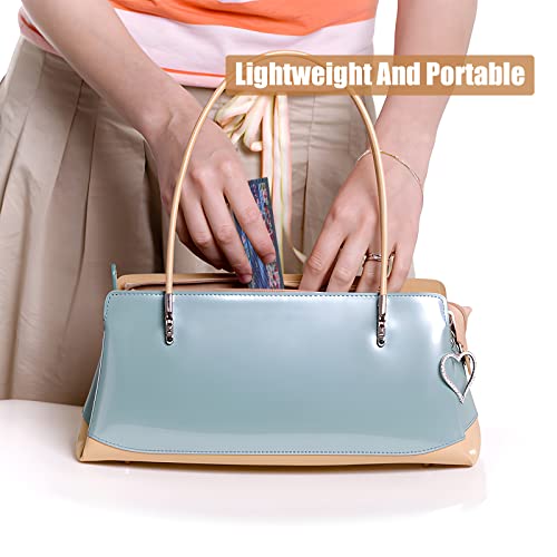 Aoipamkel Folding Fan Hand Held Fan, 4 Pcs Japanese Fan Foldable Hand Fan, Silk Paper Fans With Tassel, Hollowed Fringe Foldable Fan, Handheld Fan Foldable For Wedding, Party, Gifts, Wall Decoration #TOP6