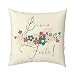 Regalo Natale Donna Federe Cuscini Divano Idee Regalo Uomo Compleanno Fidanzata Migliore Amica Coppia Regali Utili Originali per Lui Lei Marito Nonna Sorella Copricuscini Decorativi Buona Festa