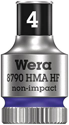 8790 HMA HF Zyklop Socket with 1/4" Drive with Holding Function, 4,0 mm