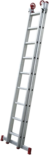 Escada Extensiva 9x2 Degraus de Alumínio