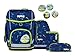 ergobag cubo Set ergonomischer Schulranzen Klassisch 5-teilig 1. Klasse Grundschule SpitzenreitBär - Dunkelblau