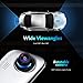 DMYCO Backup Camera Car Mirror Dash Cam,12'' IPS Full Touch Screen,2560P Resolution Front and Rear View Dual Lens,32G TF Card Included