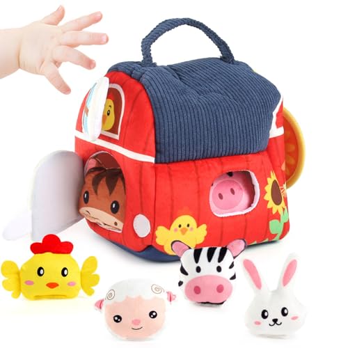 Jouet de la Ferme en Peluche : le coffret cadeau idéal pour filles et garçons