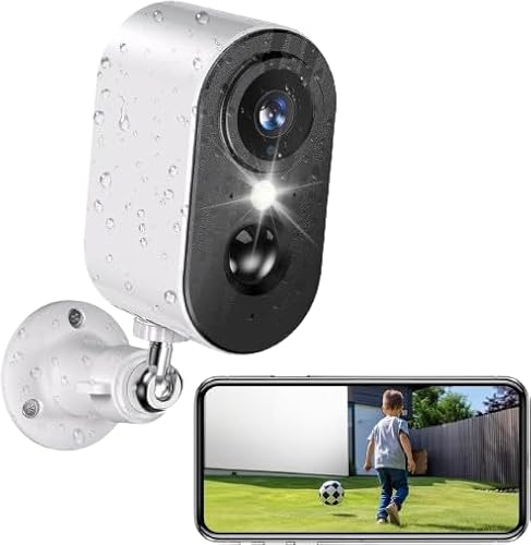 LIWAN Security Cameras Wireless Outdoor Indoor, 2.4GHZ WiFi