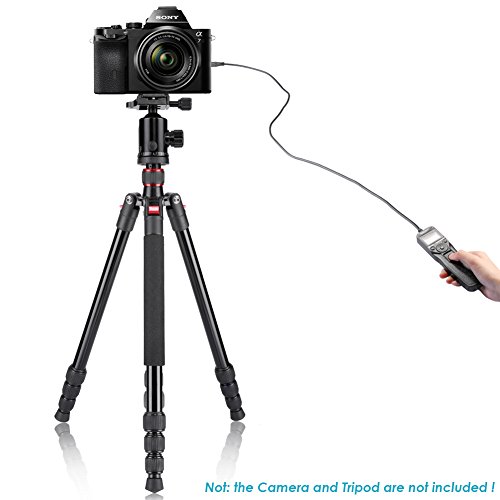 Pro Digital Camera Remote Controller For Canon Eos Eos 70D, Elite Edge Intervalometer: Multi-Function Timer- Control Shutter Release- Cable Cord- Lcd Display- Low Power Use - Unshakable Advantage! #TOP5