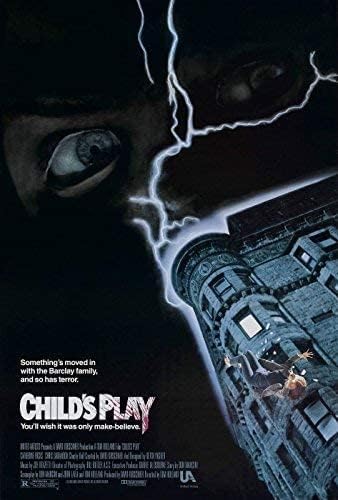 Peels4u Child's Play 1988 Cult Vintage Slasher Horror Film Movie Poster Print A3 A4 (A4)