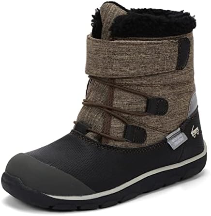 See Kai Run Gilman - Waterproof and Insulated Boots for Kids - Brown/Black, Toddler 6