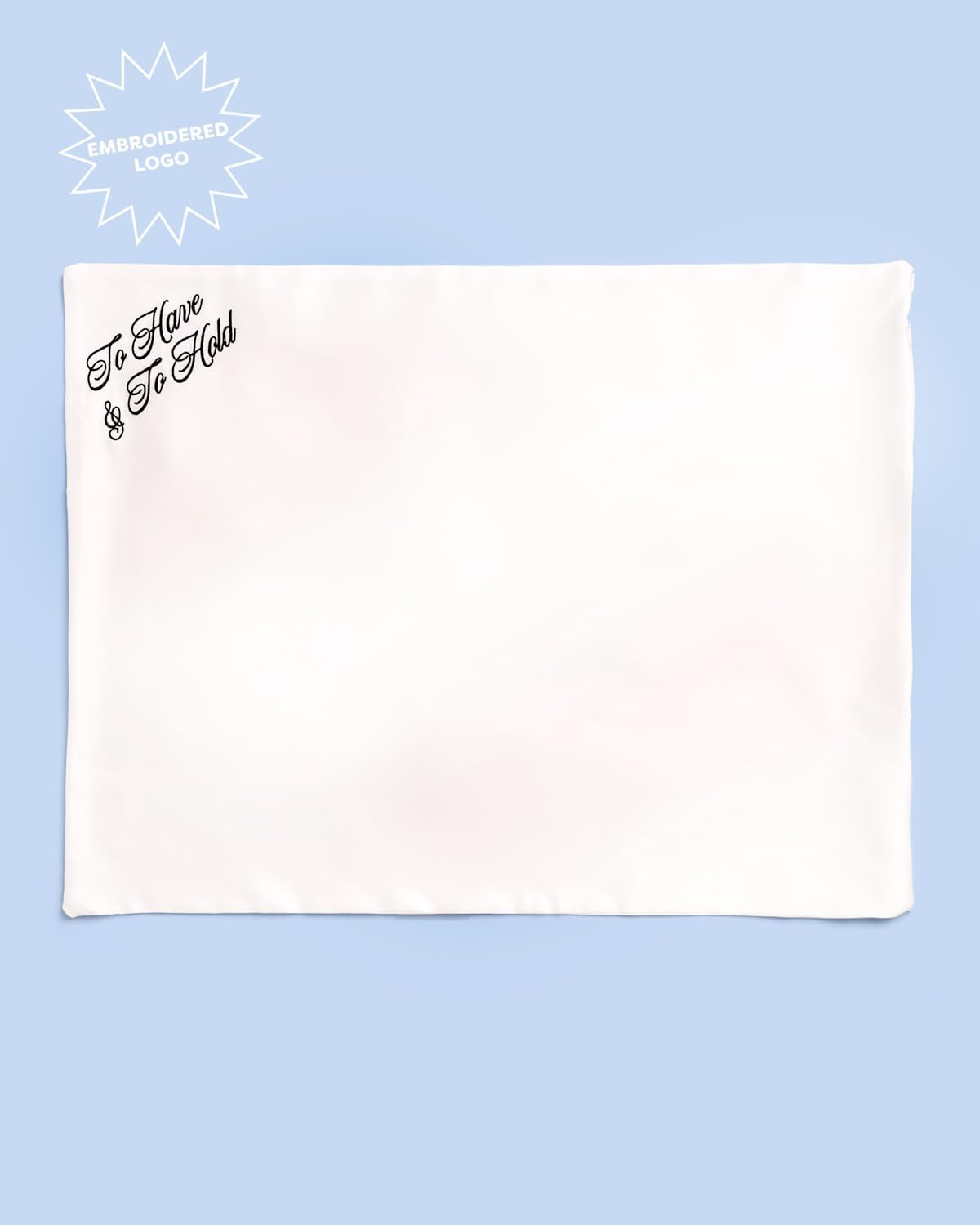 xo, Fetti to Have and to Hold Bride Pillowcase - 20x26 Satin Pillowcase with Zipper, Machine Washable, Smooth & Cooling | Bridal Shower, Wedding Gift, Bride Gift, Bachelorette Party