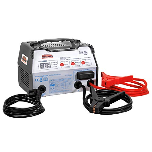 Mauk KFZ-Batterieladegerät 6/12V mit Starthilfe- und Schnellladefunktion