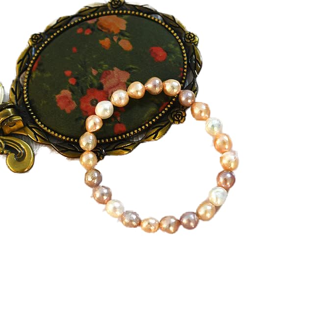 Pulseras De Perlas Barrocas Naturales De Agua Dulce Regalos De Joyería De Moda para Mujeres Nueva Tendencia