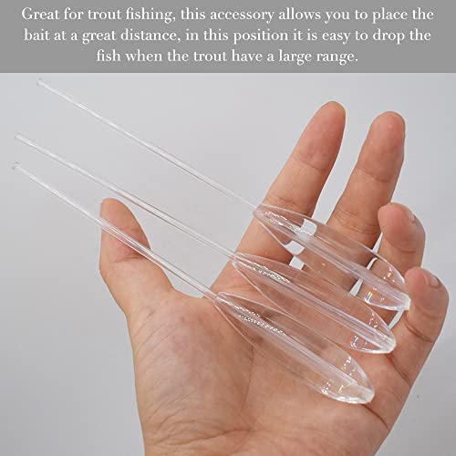 Foto von AVCXEC 8 Stück Fishing Sbirolino Set, Schwimmer Angeln Forelle, Spirolino Forelle Langsam Sinkend, Forellenköder Ideal für Unterschiedlich Große Fischarten, 8g, 10g, 12g, 15g, 20g, 25g, 30g, 35g